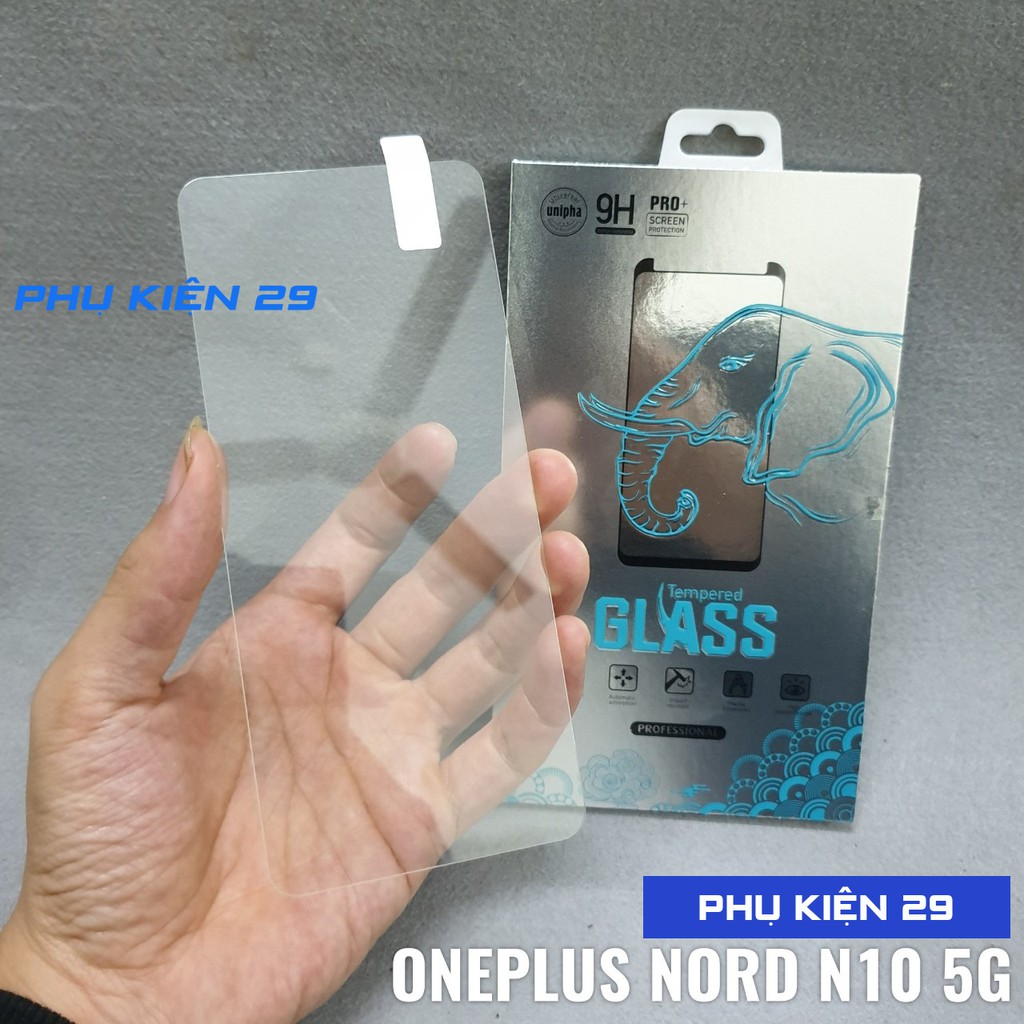 [Oneplus Nord N10 5G] Kính cường lực trong/full màn Glass Pro+ 9H