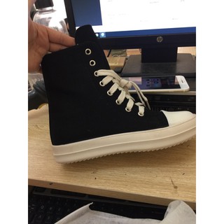 Giày rick owens ( sẵn đủ size khóa bạc )
