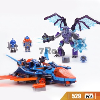 ✨ Set Nexo Knights - Máy bay chim ưng của Clay 10596 ✨