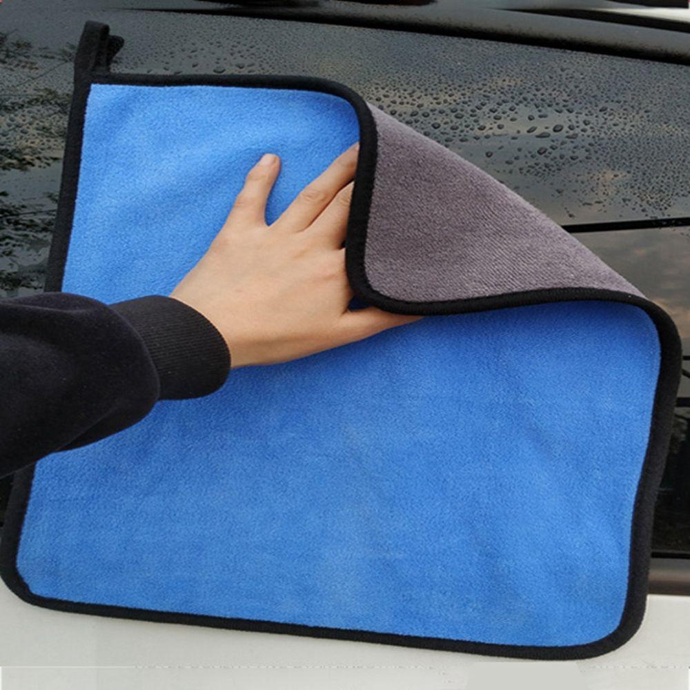 Khăn Lau Xe Hơi Bằng Sợi Microfiber 30x40CM