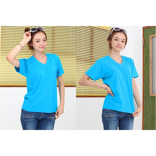 Áo thun body cổ tim nữ