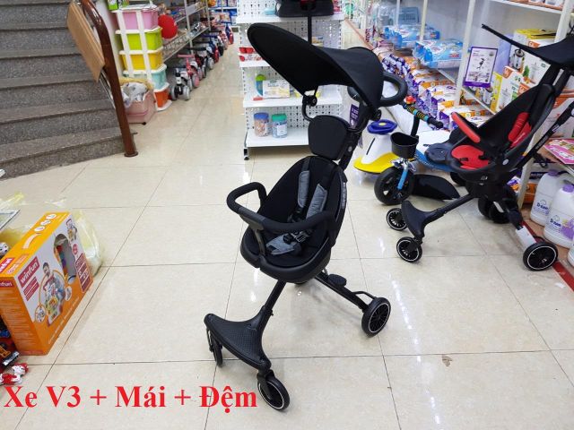 [Mã 267FMCGSALE giảm 8% đơn 500K] KÈM Ô Xe đẩy cao cấp V1-V3