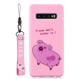 Ốp điện thoại mềm hình hoạt hình đáng yêu dành cho Samsung Note 8 S10 Plus S10e S10 5G