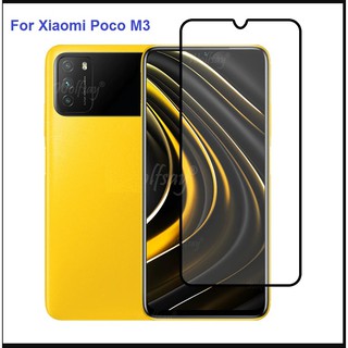 Kính cường lực Xiaomi Poco M3 (Full Màn, Full Keo)