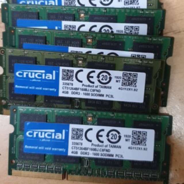 Ram Laptop DDR3L (PC3L) 8GB, 4GB Bus 1600 (Sam/Hynix/Kingston Bảo hành 36 Tháng) | BigBuy360 - bigbuy360.vn