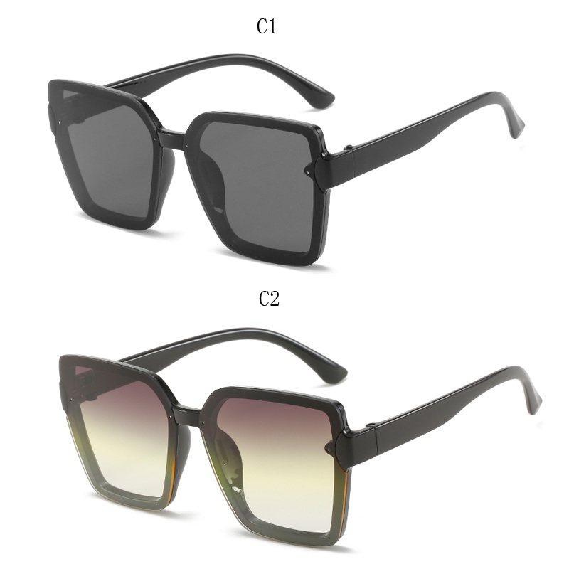 Kính Mát Gọng Vuông Chống Tia UV Thời Trang Cho Nữ