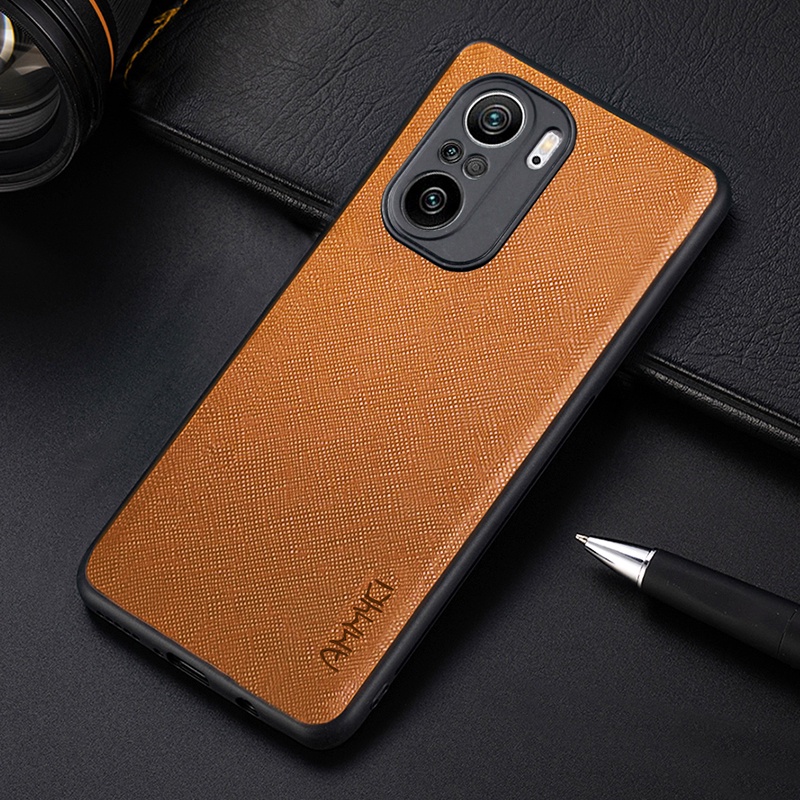 Ốp Điện Thoại Da + Silicon Sang Trọng Cho Xiaomi POCO F3 11i Xiaomi 11 11X Lite Pro Xiaomi Redmi K40