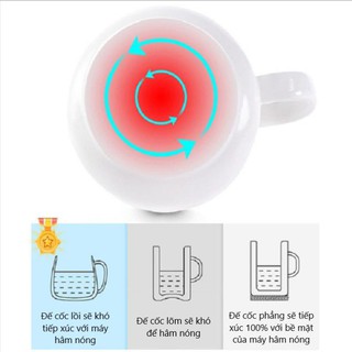 Máy hâm nóng sữa tiệt trùng bình sữa, hâm cà phê