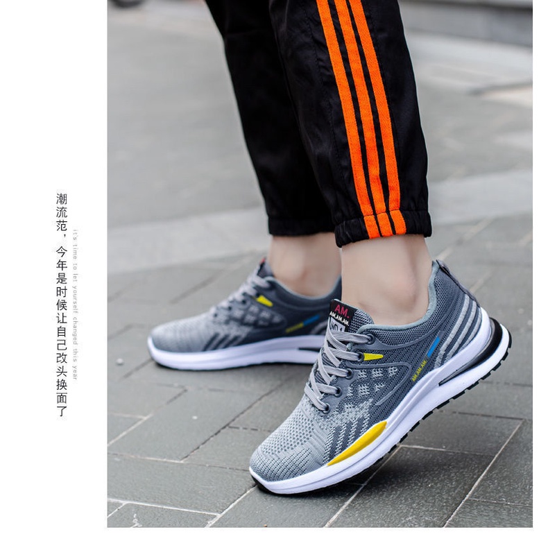 Giày Sneaker Nam, Giày Thể Thao Nam Zoom Chất Vải Cao Cấp Phong Cách Trẻ Trung Năng Động