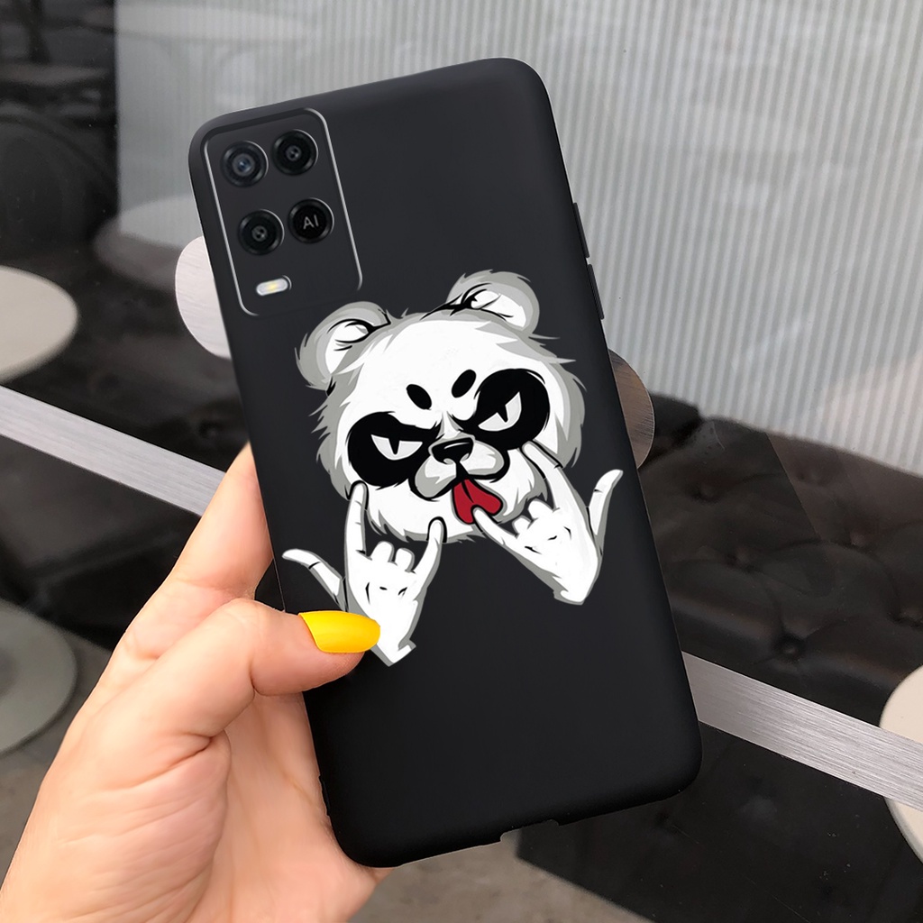 Ốp Điện Thoại TPU Dẻo In Họa Tiết Phong Cách Thời Trang Cho OPPO A54 4G CPH2239 OppoA54 A 54 2021