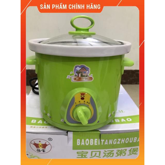 Nồi nấu cháo chậm YIBAO 1,5lit