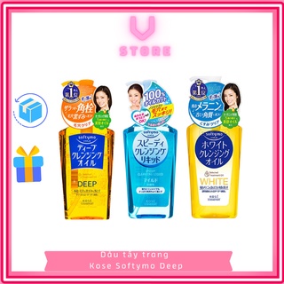 Dầu tẩy trang Kose Softymo Deep Cleansing Oil 230ml Nhật Bản