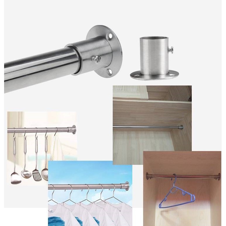 BÁT ĐỠ TRÒN THANH TRÒN INOX