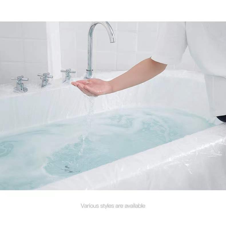 Màng bọc bồn tắm dùng 1 lần không thấm nước kháng khuẩn 120x260cm
