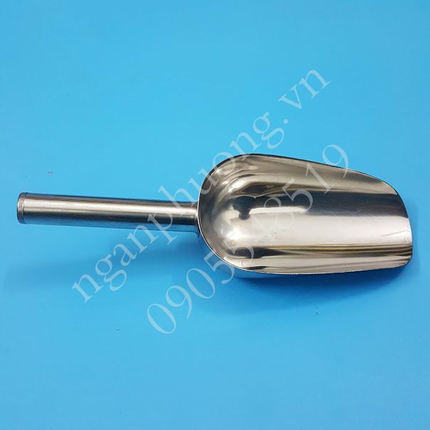 Dụng cụ xúc đá inox , muỗng xúc đá, muỗng xúc gạo