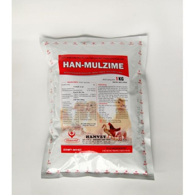 1kg hamuzime men tiêu hóa