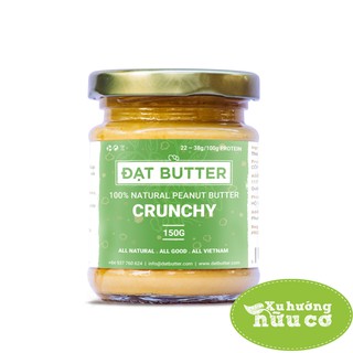 Bơ đậu phộng Đạt Butter nguyên chất có hạt 150g