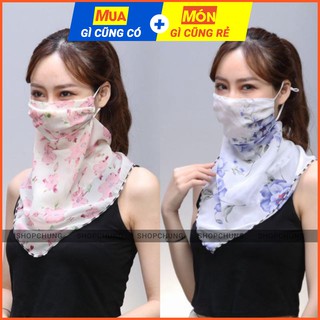 Khẩu trang bằng voan che cổ đa năng - DHS7153