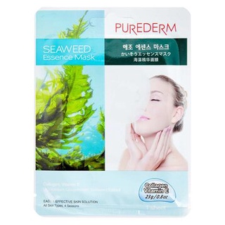 [PUREDERM] - Mặt nạ dưỡng da Purederm collagen mask 18gr - tinh chất Rong biển