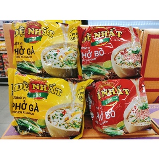 PHỞ ĐỆ NHẤT HƯƠNG VỊ GÀ,BÒ GÓI 65G ACECOOK SIÊU NGON