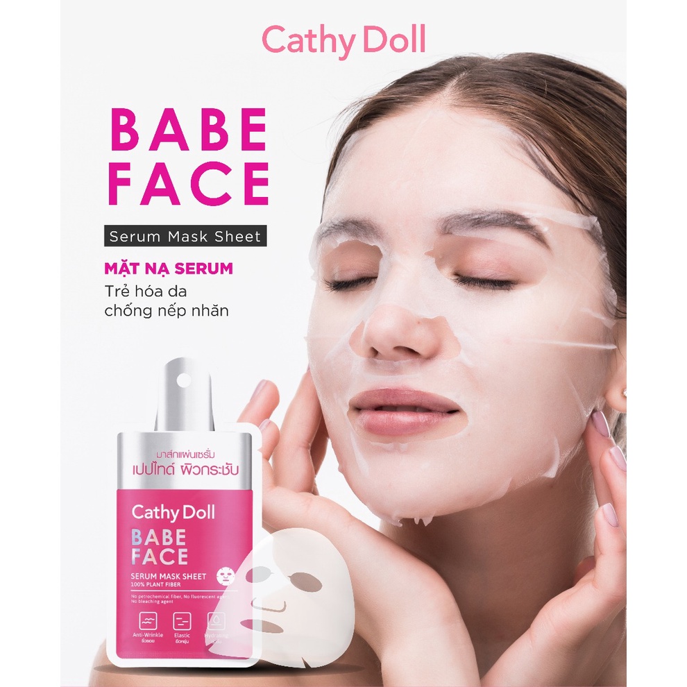Cathy doll mặt nạ Serum Mask sheet 20g