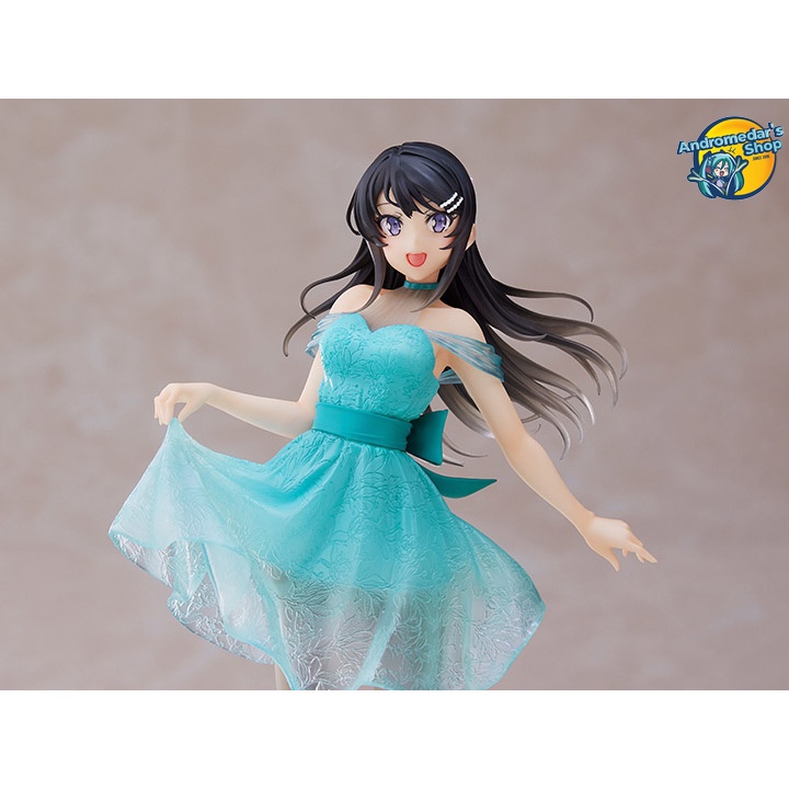 [Taito] Mô hình nhân vật Rascal Does Not Dream of Bunny Girl Mai Sakurajima (Clear Dress Ver.) Coreful Figure