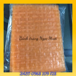 Bánh tráng đỏ vuông dùng làm bánh tráng cuốn, bánh tráng đỏ