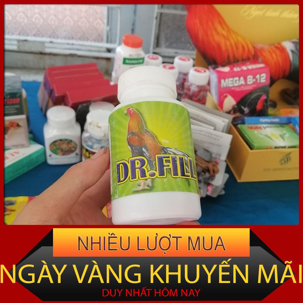 [VIP bồ 999] Thuốc kích mọc lông cho gà Dr Fill  dạng hủ , ra lông nhanh chóng , khô lông ống  thuốc tăng lực gà đá