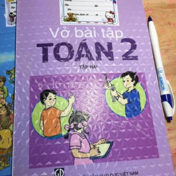 Set 10 tờ Decal bọc sách vở/ Decal bao tập cho bé nhiều size