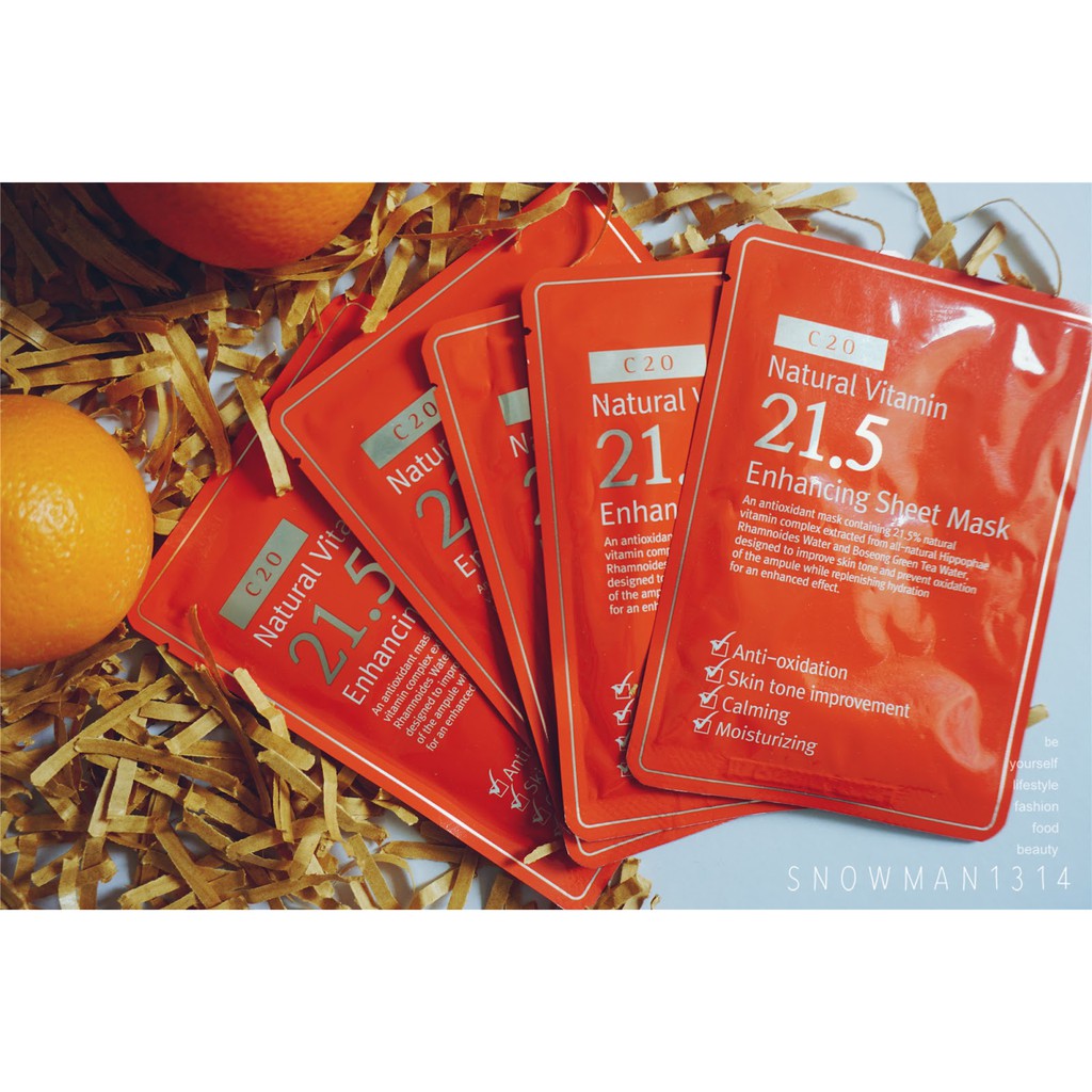 Mặt Nạ Miếng C21.5 Vitamin
