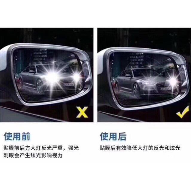 Phim dán gương oto chống nước, chống mờ nước (Đang khuyến mại)