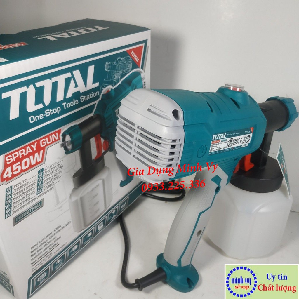 Máy phun sơn TOTAL 450W TT3506