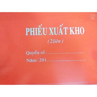 Phiếu xuất kho 2 liên - A5