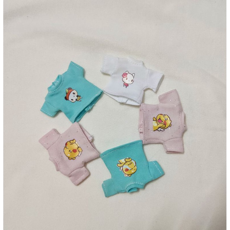 Áo thun cho búp bê ob11,  nendoll, ymy