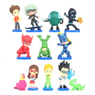 Đồ Chơi 12 Mô Hình Mặt Nạ Siêu Anh Hùng PJ Masks