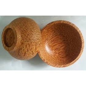 [Có Video] Chén bát ăn cơm làm bằng gỗ dừa - mỹ nghệ gỗ dừa bến tre
