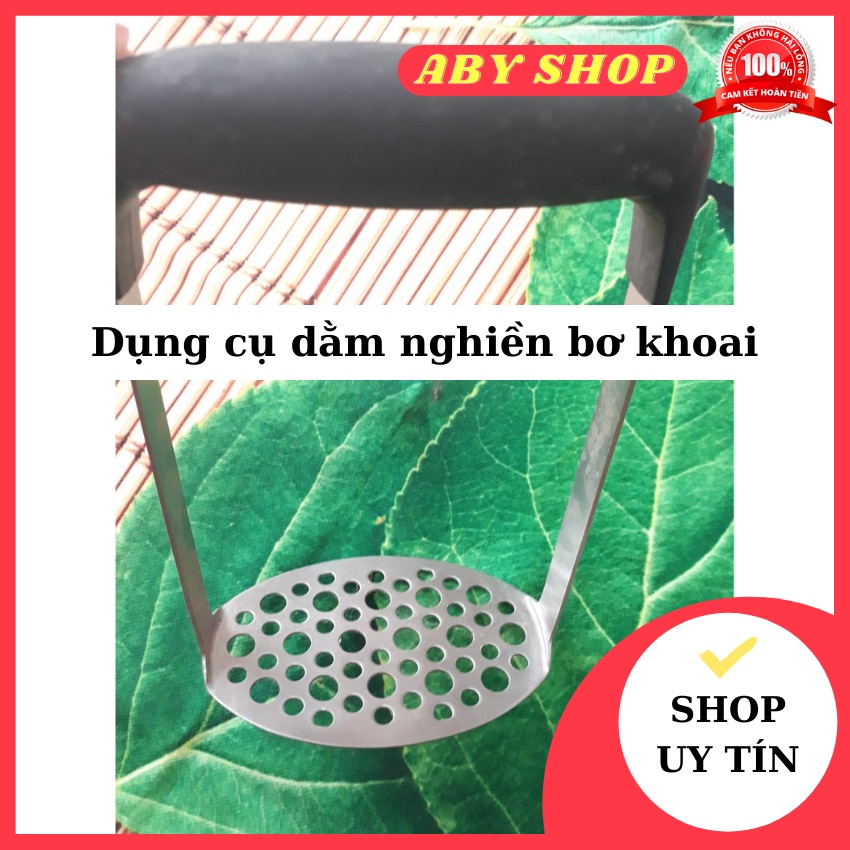 Dụng cụ dằm nghiền bơ khoai ⚡ HÀNG LOẠI 1 ⚡ dụng cù nghiền bơ thiết kế nhỏ gọn tiện dụng