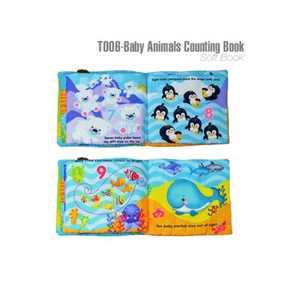 Sách vải Baby animals