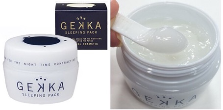 Mặt nạ ngủ Gekka Sleeping Pack dạng gel 80g