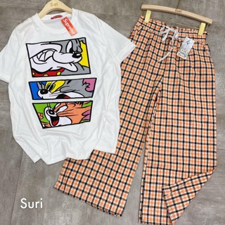 Set kẻ caro
