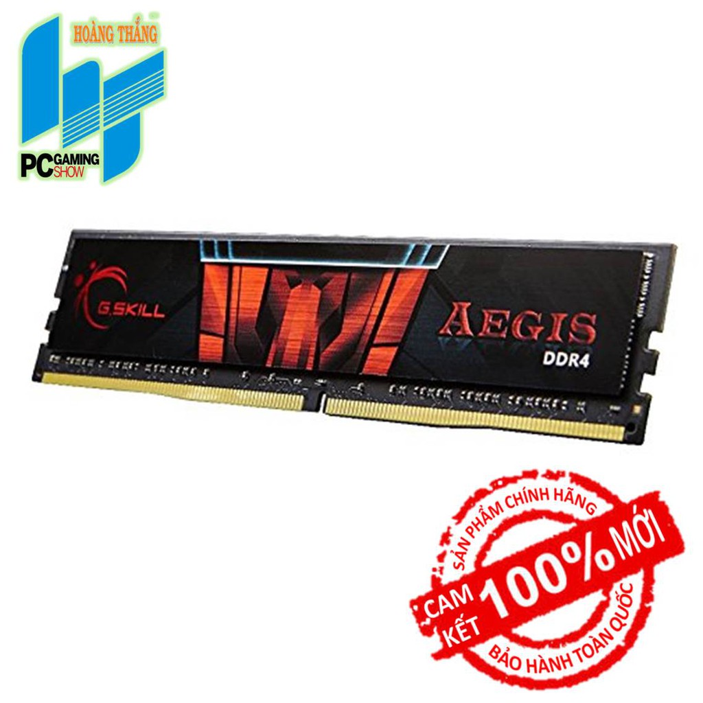 [Mã ELMS05 giảm 5% đơn 300k]Bộ nhớ DDR4 G.Skill 8GB (2666) F4-2666C19S-8GIS