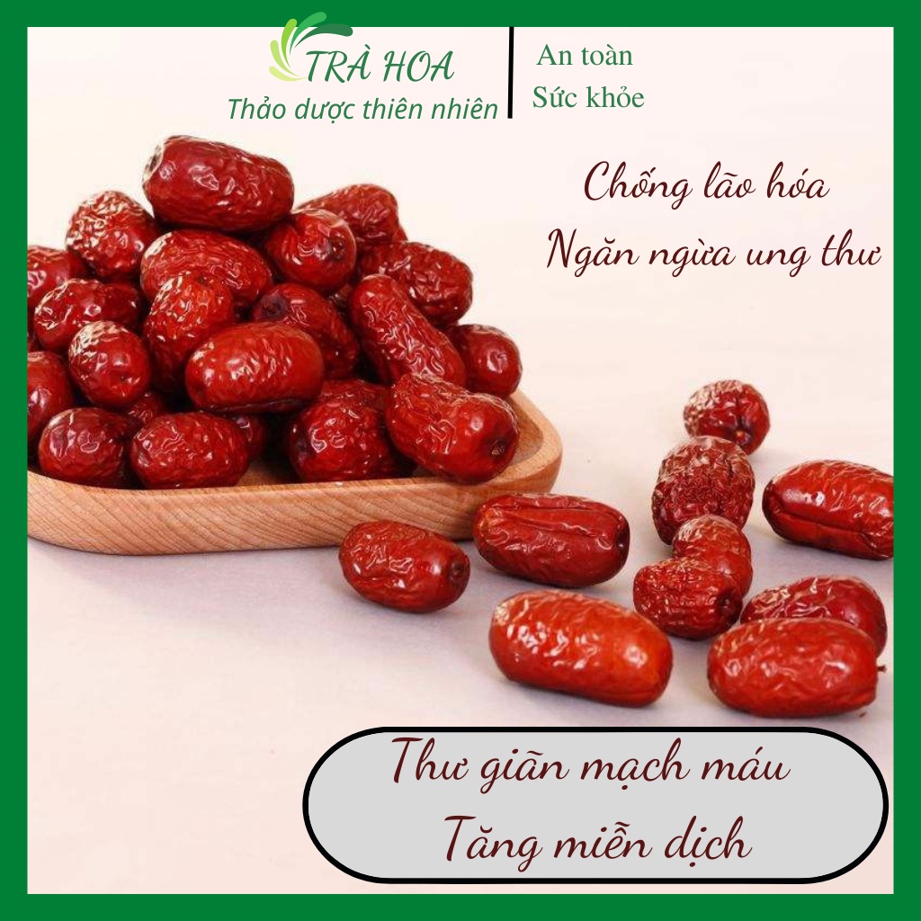 Táo đỏ, Táo đỏ tân cương hữu cơ quả to đều ngọt đậm Trà Hoa Cô Ba