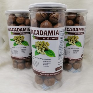 Hạt Macca ÚC nứt vỏ tự nhiên- tốt cho phụ nữ có thai ,hũ 500gr, B NATURE