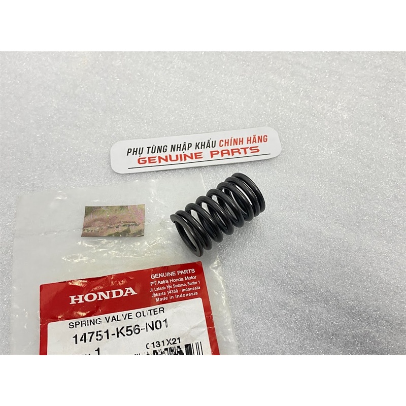 Lò xo đầu lớn nhỏ SONIC, WINNER, GTR, CBR nhập khẩu Honda 14751K56N01 / 14761K56N01