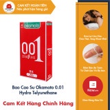 Bao cao su 0.01mm Nhật Bản siêu mỏng Okmoto( hộp 3 cái)