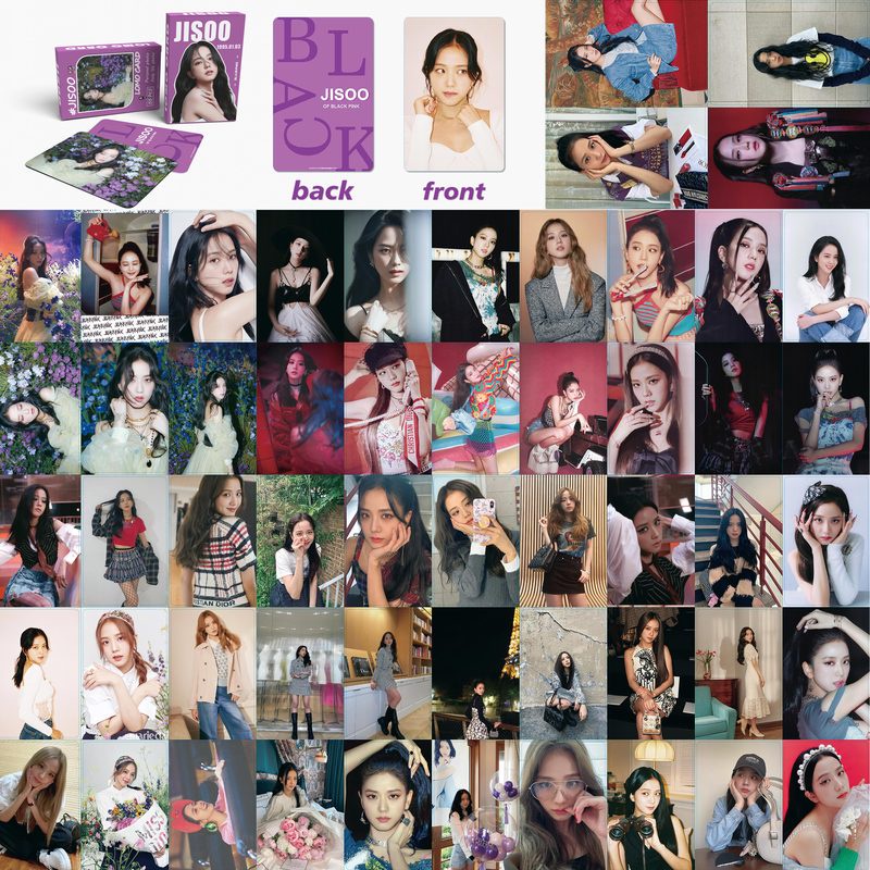 Bộ Thẻ Ảnh Nhóm Nhạc Kim Jisoo