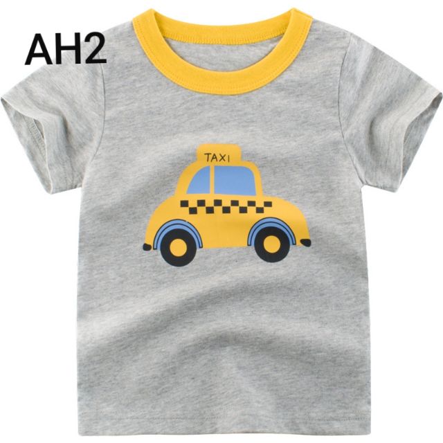 Áo Bé Trai cotton cộc tay 27kids chính hãng