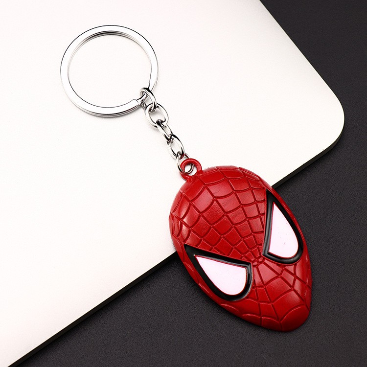 Móc Khóa Đồ Chơi Mô Hình Avengers Mặt Nạ Người Nhện Mask Spider Man End Game Cuộc Chiến Vô Cực Infinity War