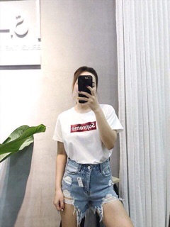 Áo kim sa Supereme