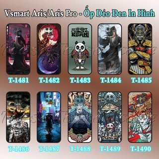 Ốp lưng Vsmart Aris/ Aris Pro dẻo đen in hình Samurai X cực ngầu